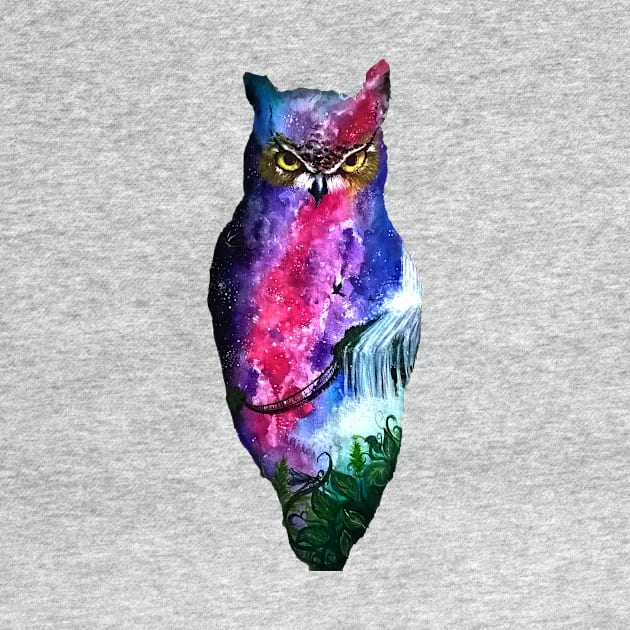 Mystical Owl by hettys_art